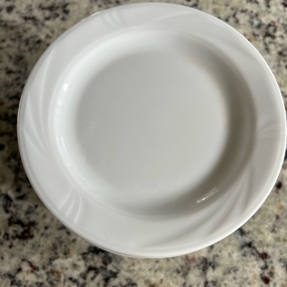 Kitchen Set Of 16 Little White Plates Delco Royal Porcelain Poshmark